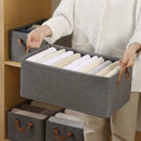 Kit 3 Caixas Organizadoras Dobráveis – Guarda-Roupas Sempre Organizado