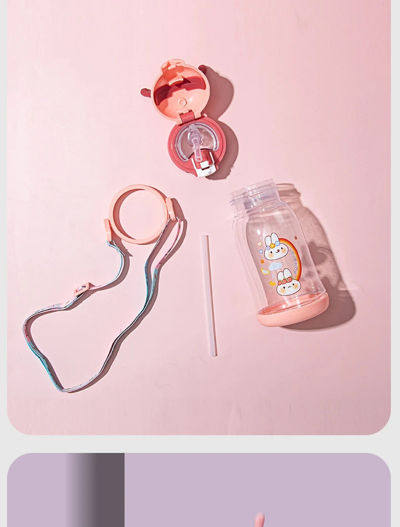 Garrafa de Água Infantil Alce: Hidrate-se com Estilo e Diversão