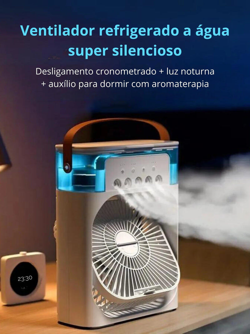 Climatizador de Mesa com Nebulização