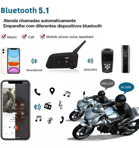 EJEAS V6 PRO+:  Comunicação em Grupo