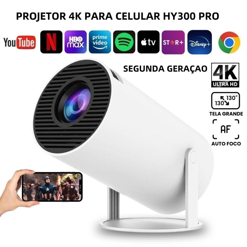 Magcubic HY300 Pro: Cinema 4K em Casa ou ao Ar Livre
